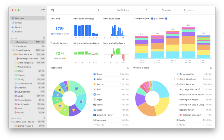 Time tracking software