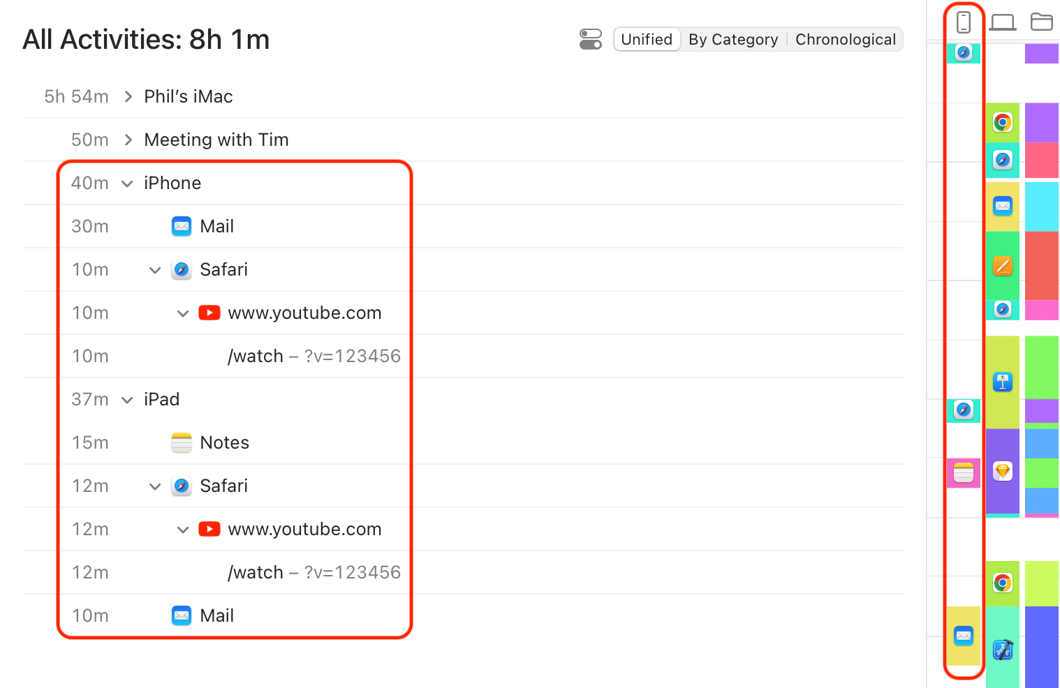 Timing App Screenshot