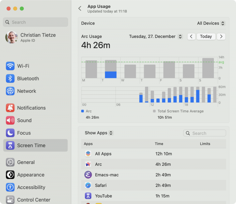 Screen Time  How Screen Time Works