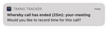 Timing calendar notification for mac