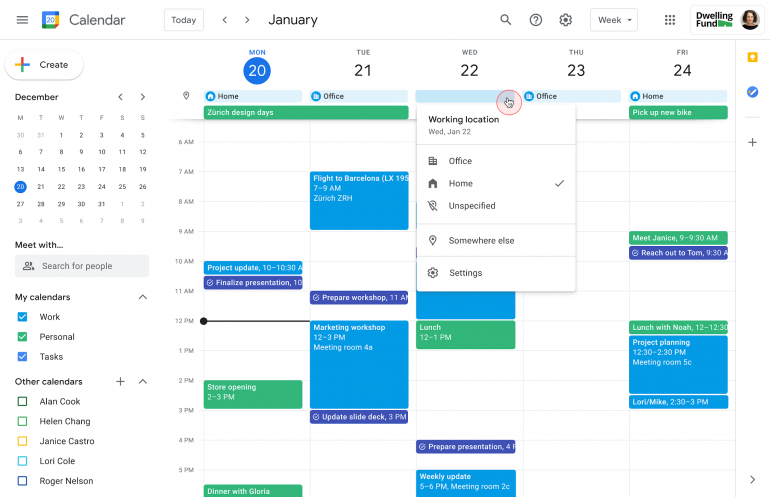 Google Calendar 