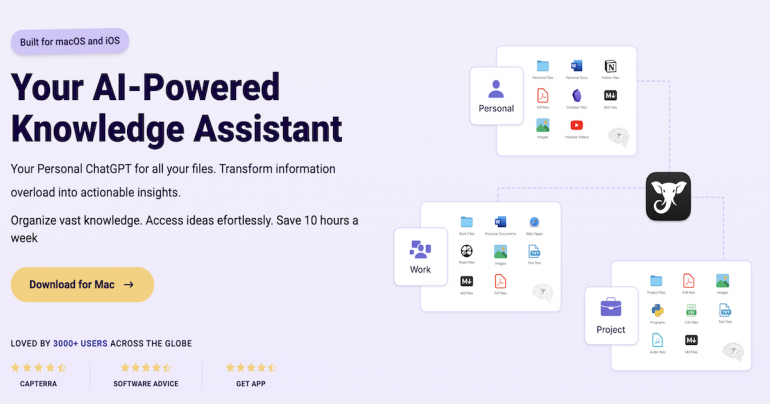 Best AI Apps for Mac_Elephas