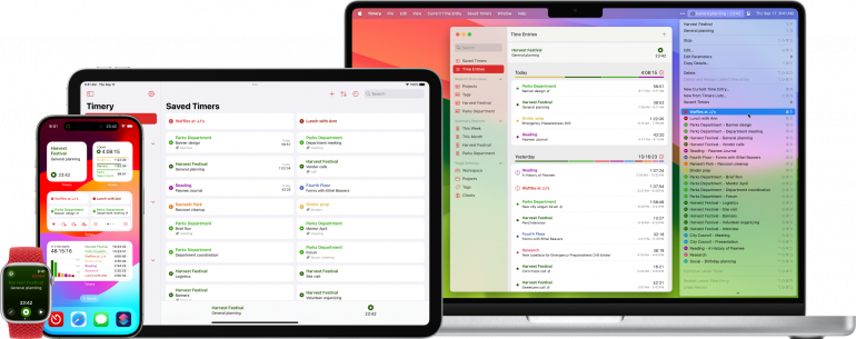 Timery mac time tracking apps