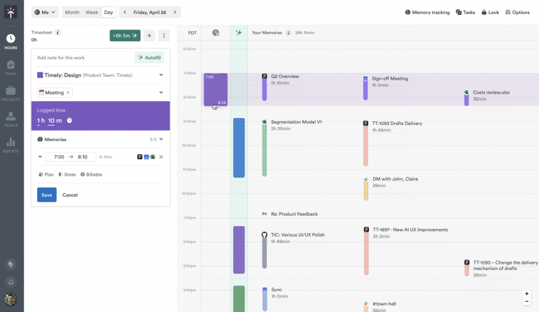 timely time tracking mac app