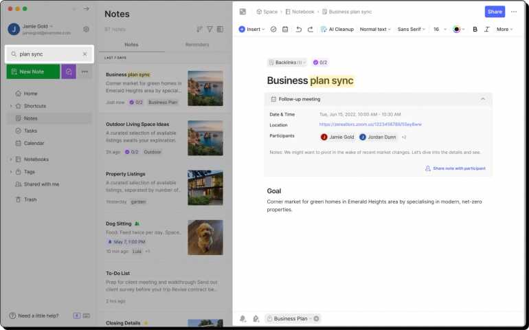 best_note_taking_app_for_mac_evernote