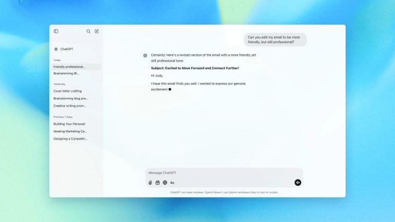 chatgpt best mac app