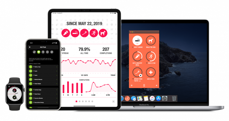 Streaks habit tracker app