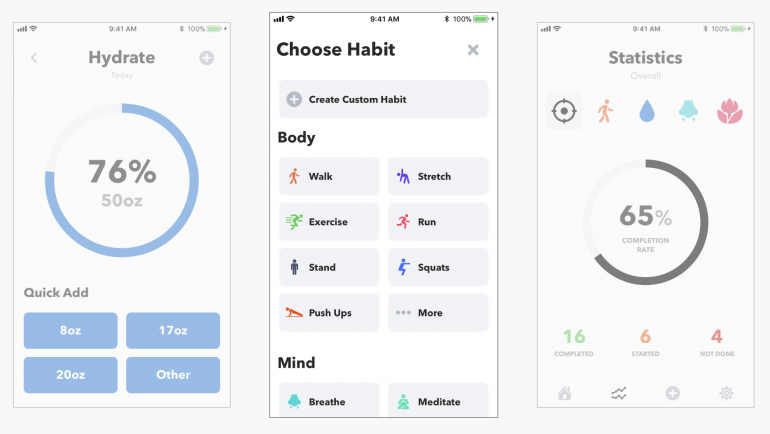 HabitMinder habit tracker app