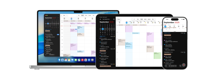 Fantastical menu bar app