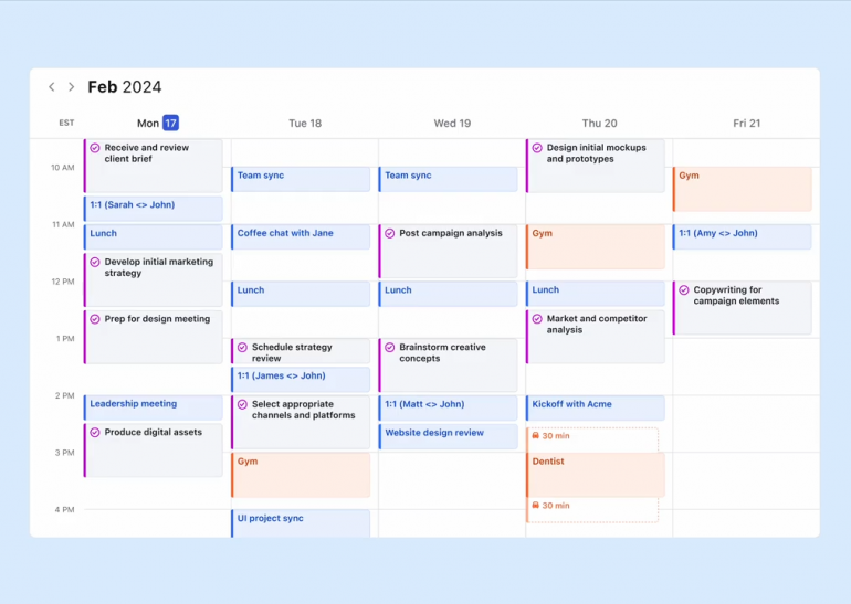 Motion AI timeboxing auto-scheduler for Mac